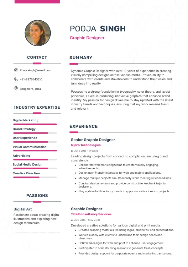 Graphic Designer job interview India - Practice Here Now