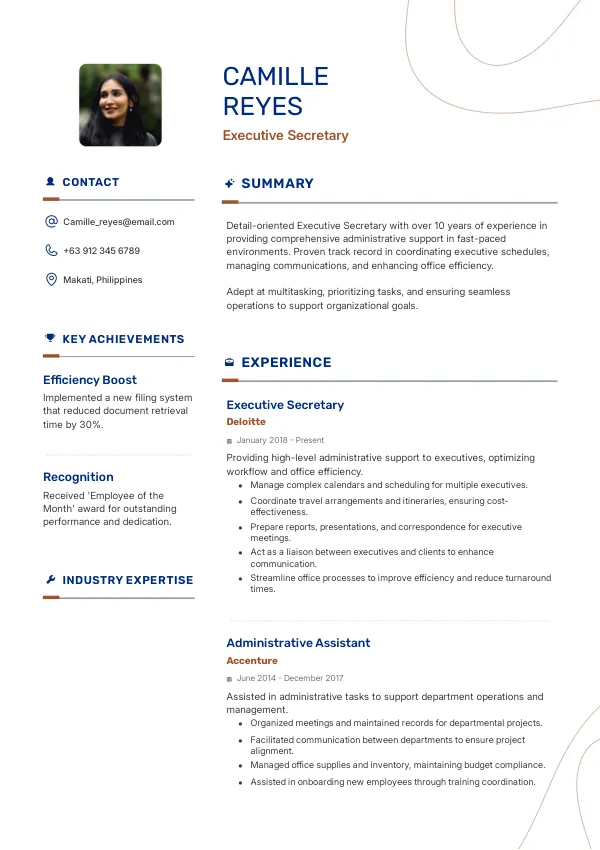 Executive Secretary Job Interview Philippines - Prepare with Interview.red
