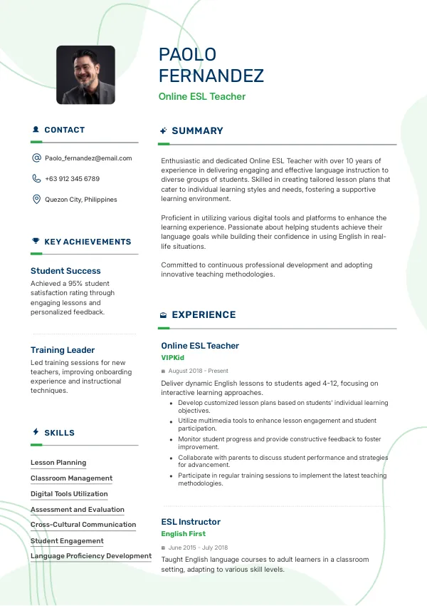 Online ESL Teacher job interview Philippines | Interview.red