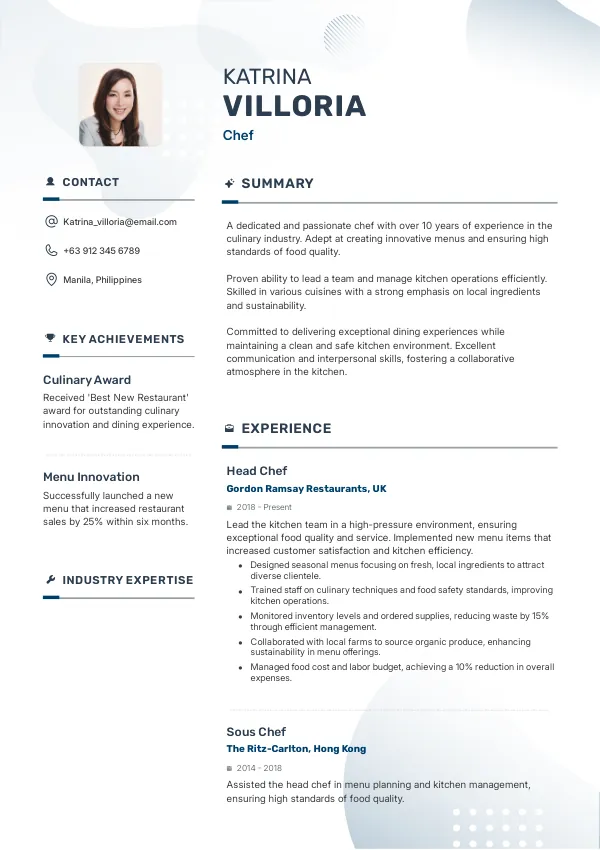 Chef job interview Philippines - Prepare with Interview.red